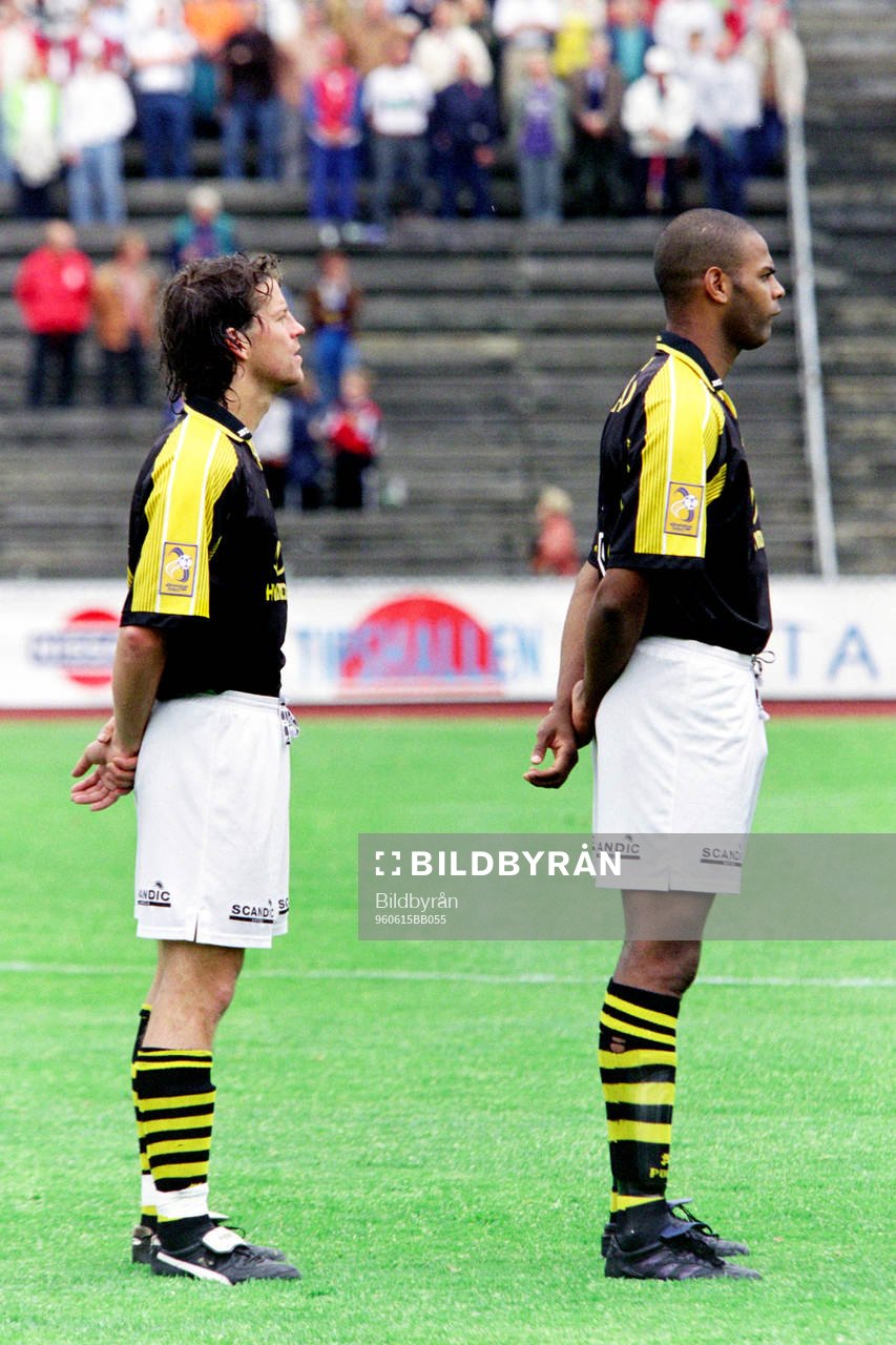 Dick Lidman och Pascal Simpson, AIK
