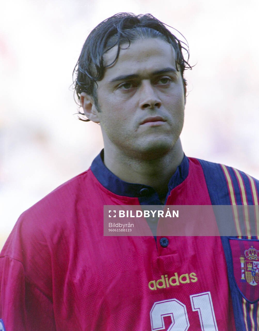 Football, Uefa EURO 1996 (England), Group B, France - Spain