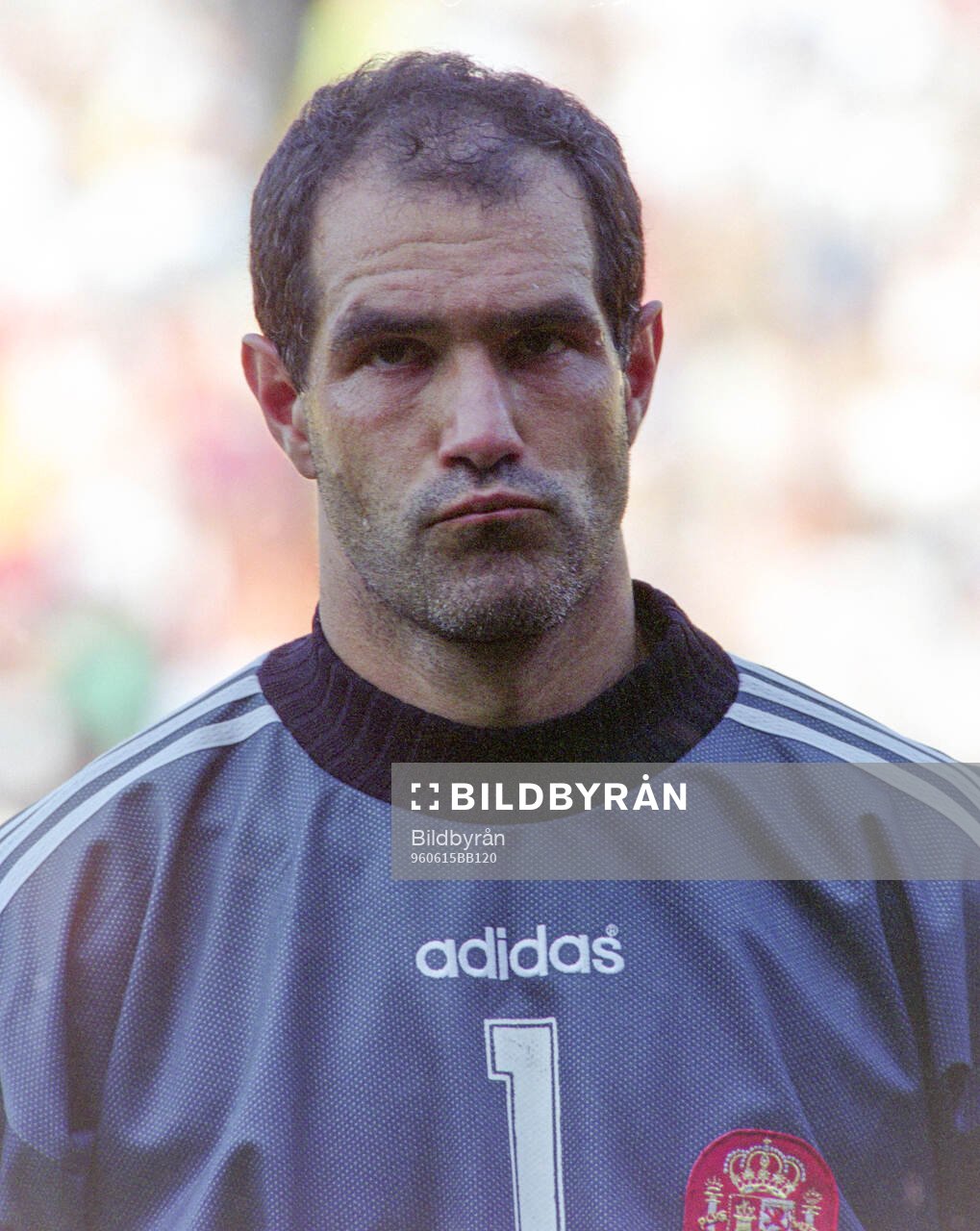 Football, Uefa EURO 1996 (England), Group B, France - Spain