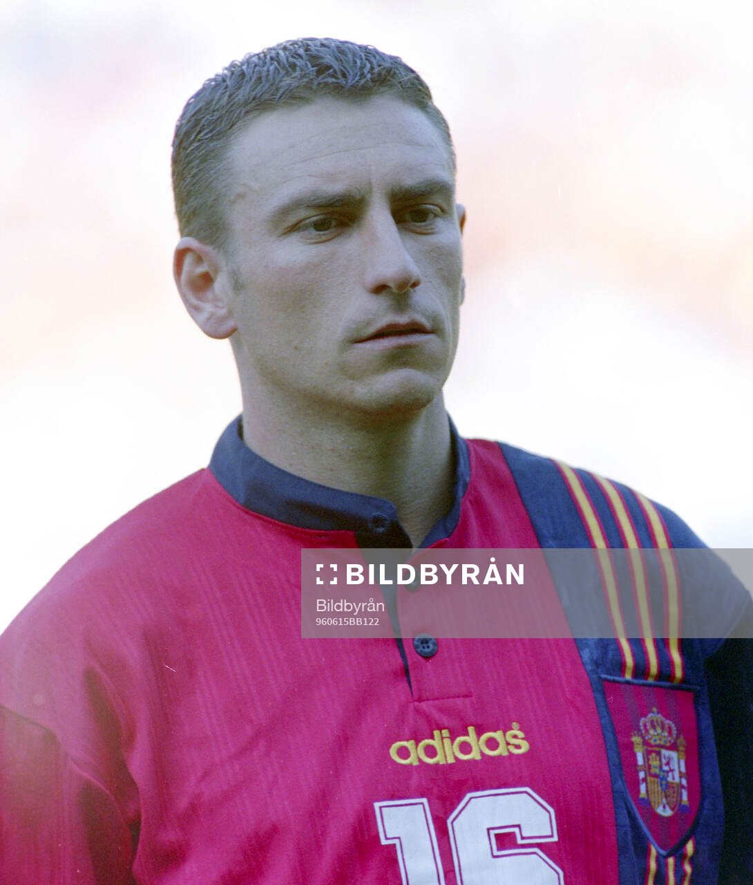 Football, Uefa EURO 1996 (England), Group B, France - Spain