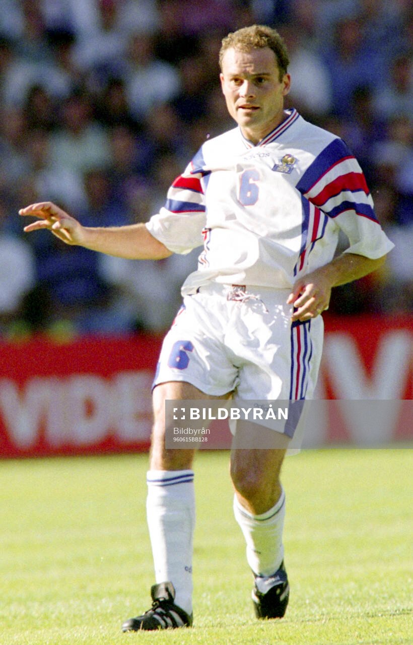 Football, Uefa EURO 1996 (England), Group B, France - Spain
