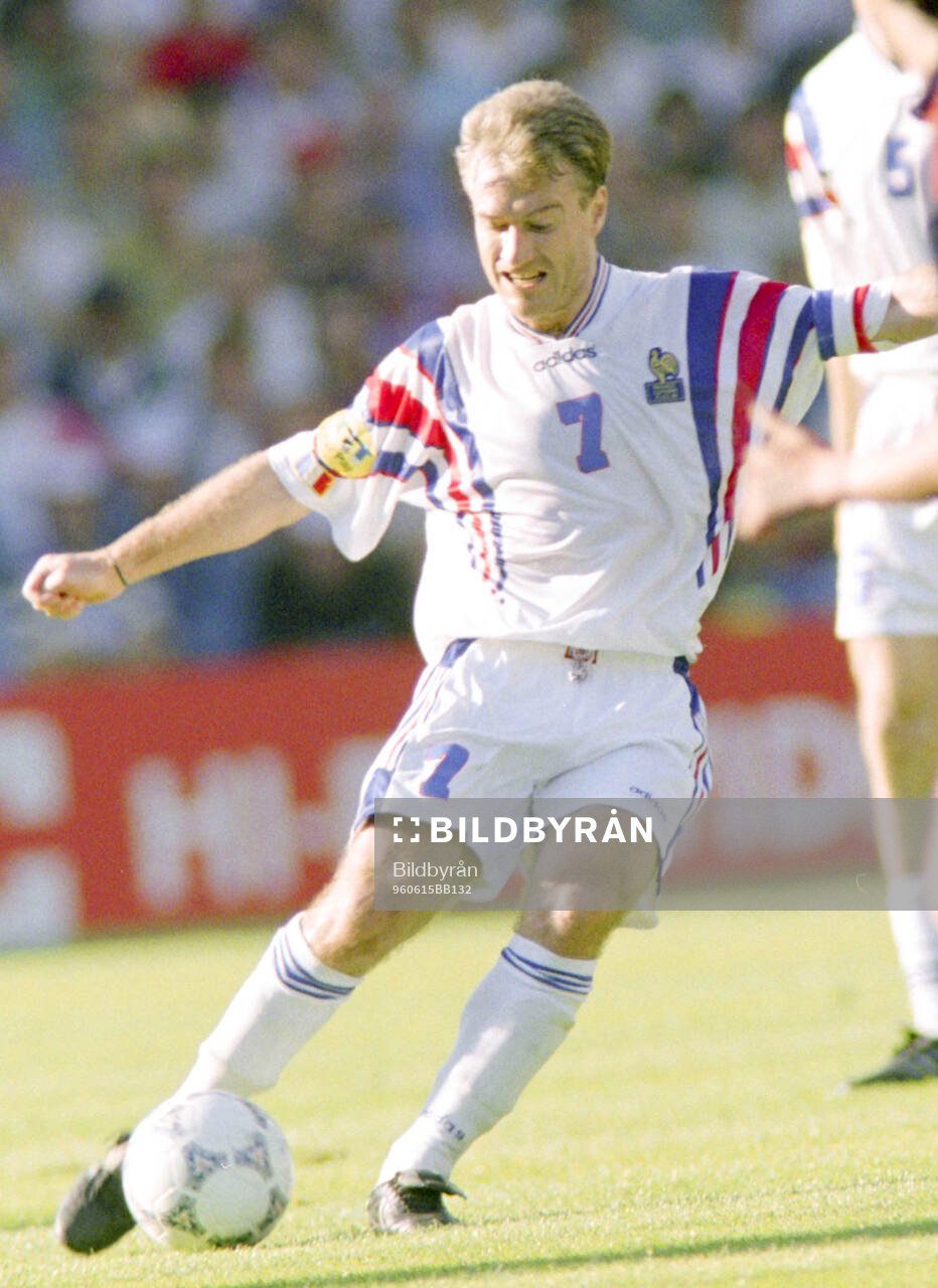 Football, Uefa EURO 1996 (England), Group B, France - Spain