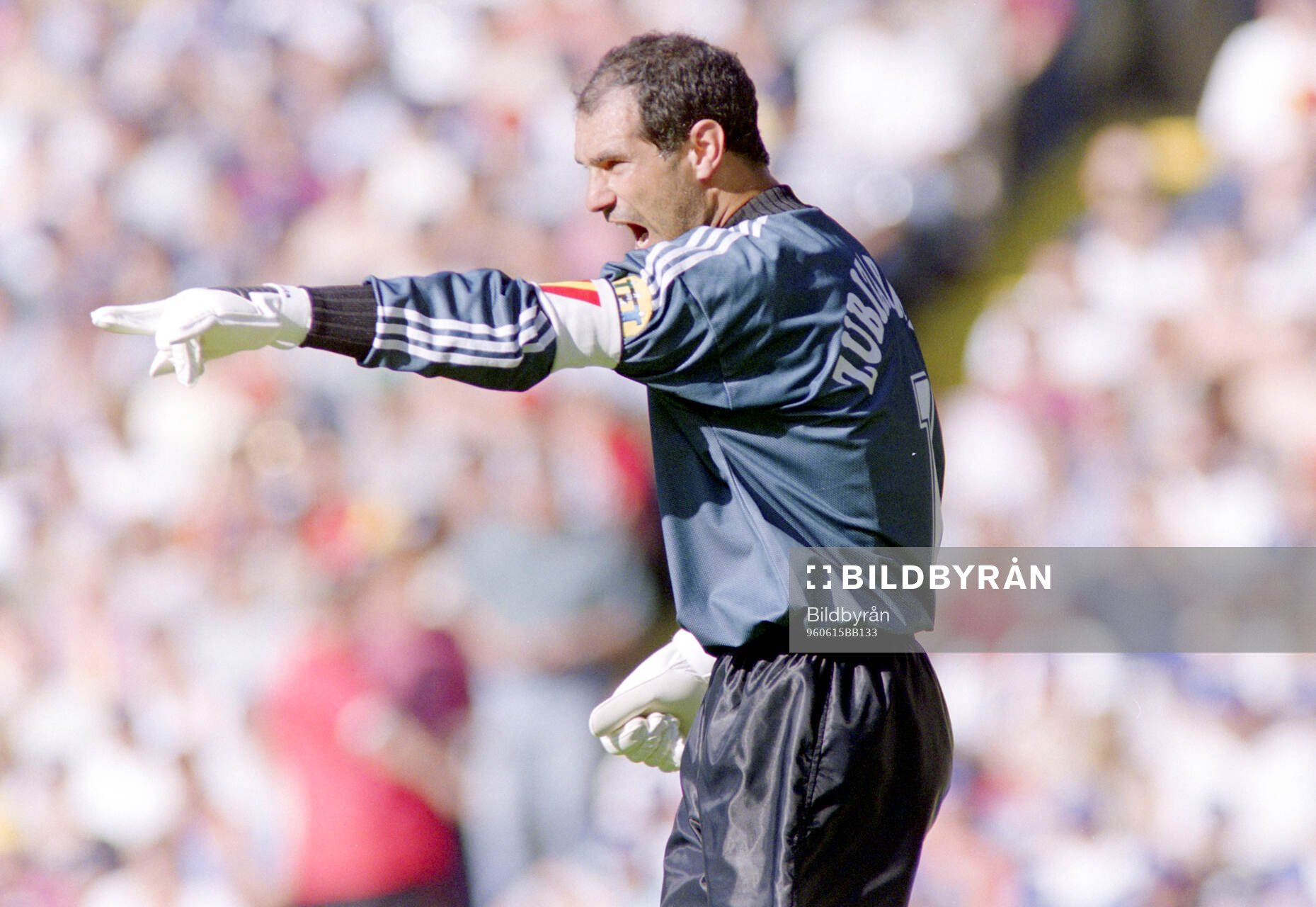 Football, Uefa EURO 1996 (England), Group B, France - Spain