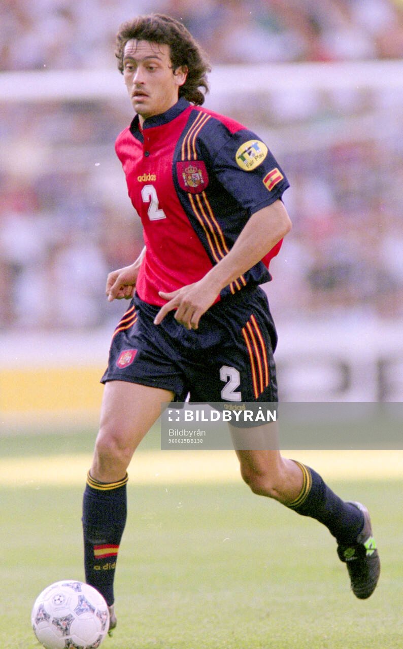 Football, Uefa EURO 1996 (England), Group B, France - Spain