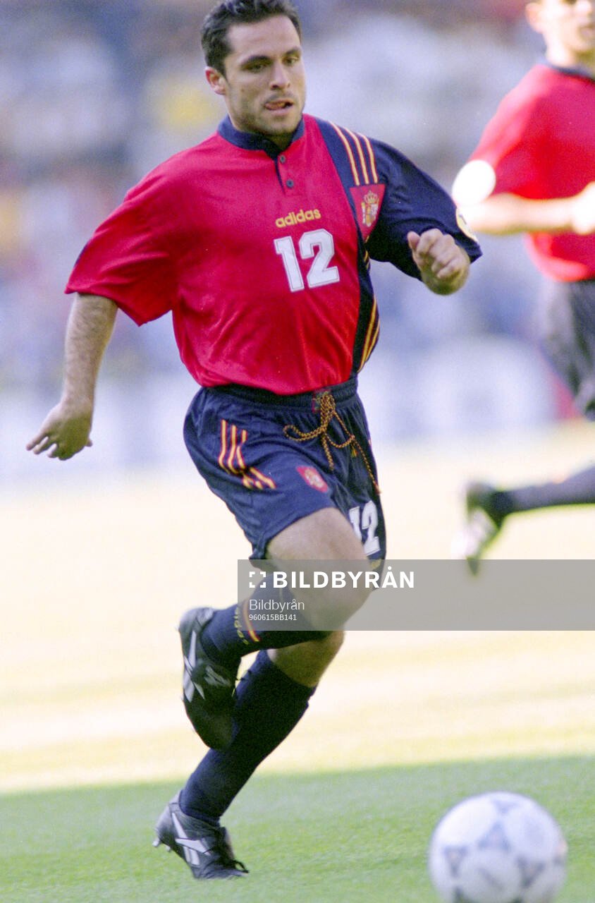 Football, Uefa EURO 1996 (England), Group B, France - Spain