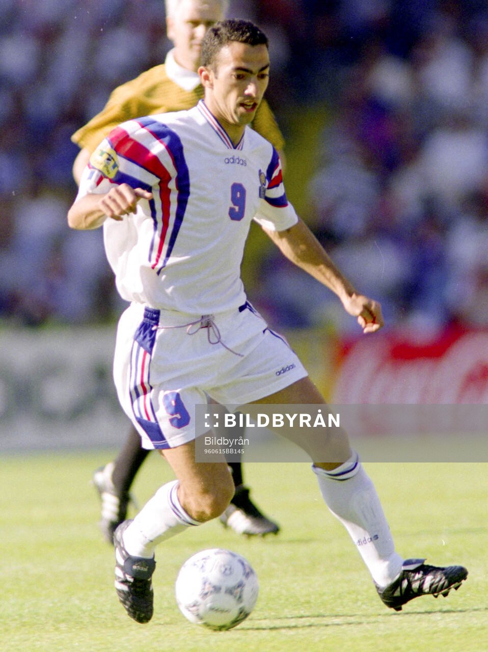 Football, Uefa EURO 1996 (England), Group B, France - Spain