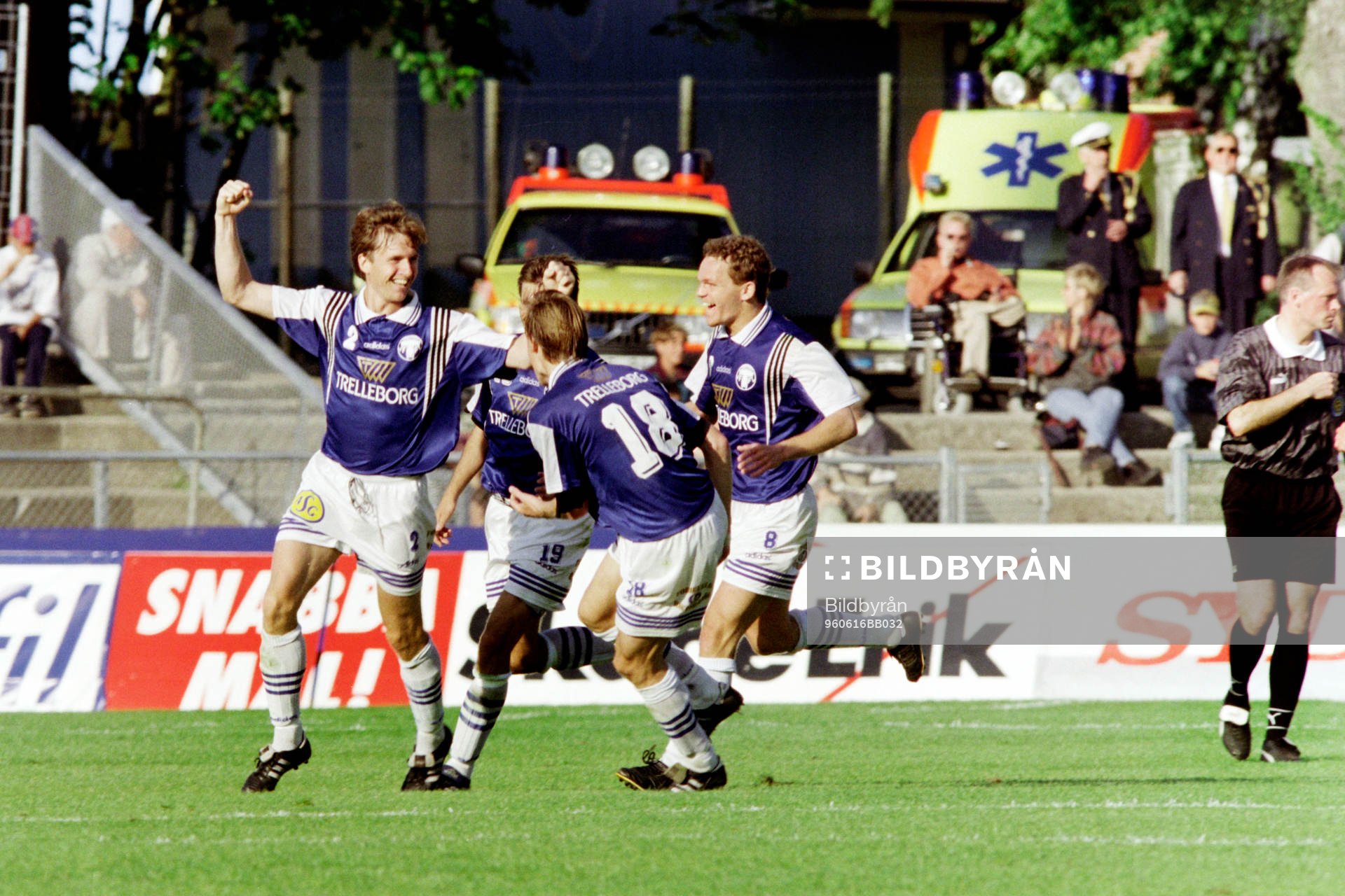 Patrik Larsson, Trelleborg jublar