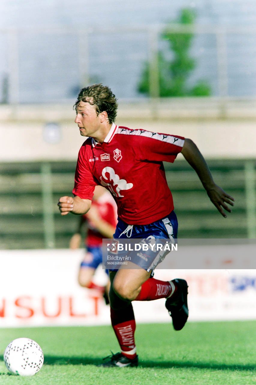 Fotboll, Allsvenskan, Öster - Djurgården, 2-0: Andreas Bild, Öster.