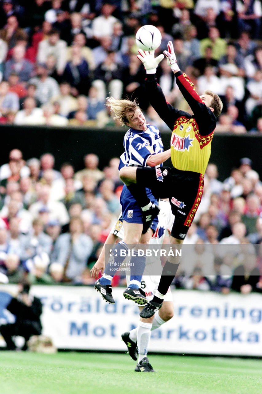 Stefan Pettersson, Göteborg i en duell med halmstads