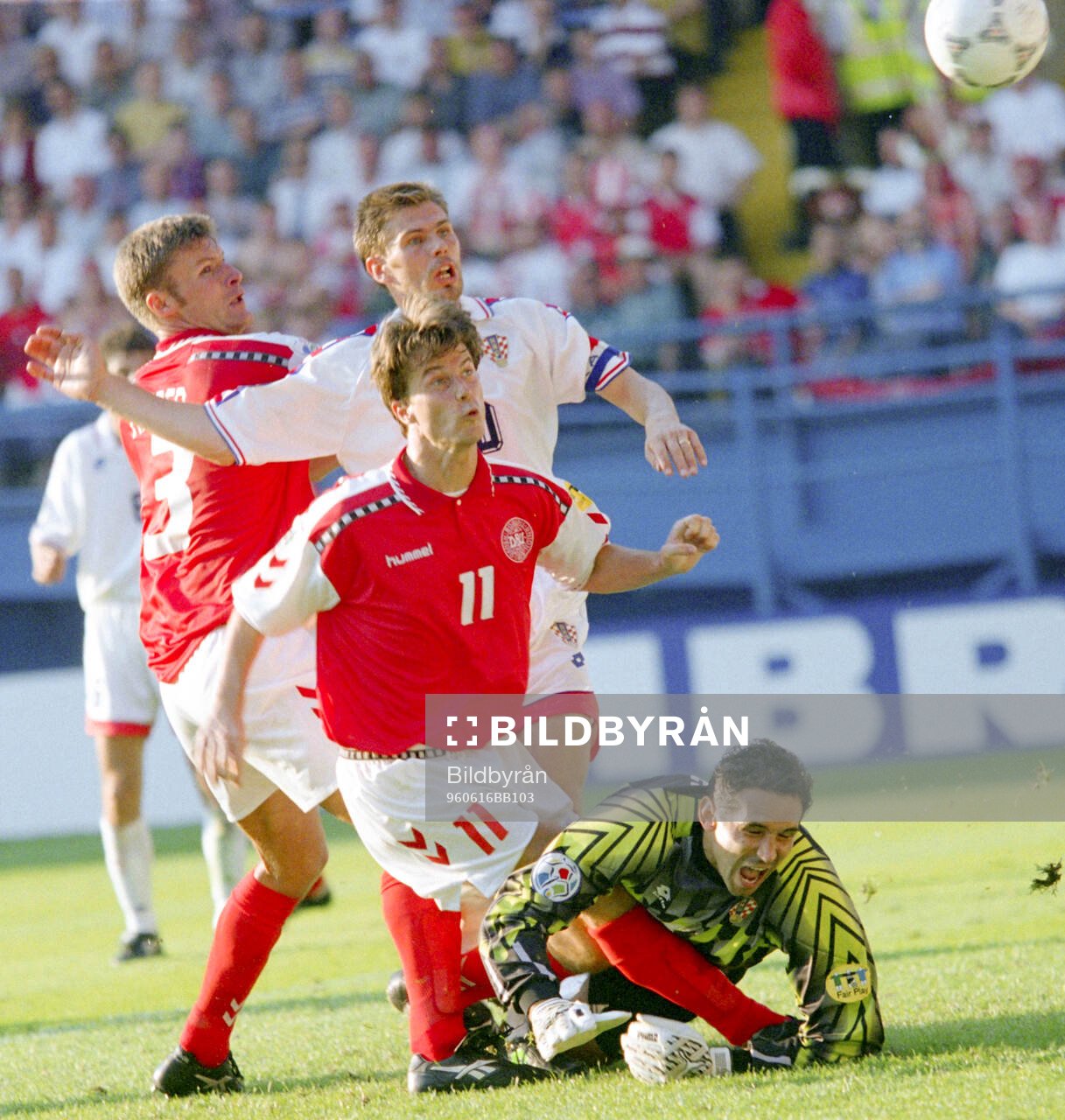 Football, Uefa EURO 1996 (England), Group D, Croatia -