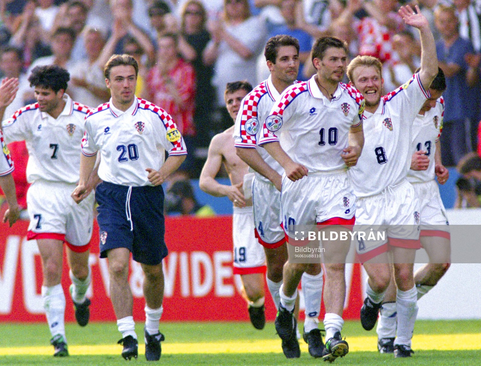 Football, Uefa EURO 1996 (England), Group D, Croatia -