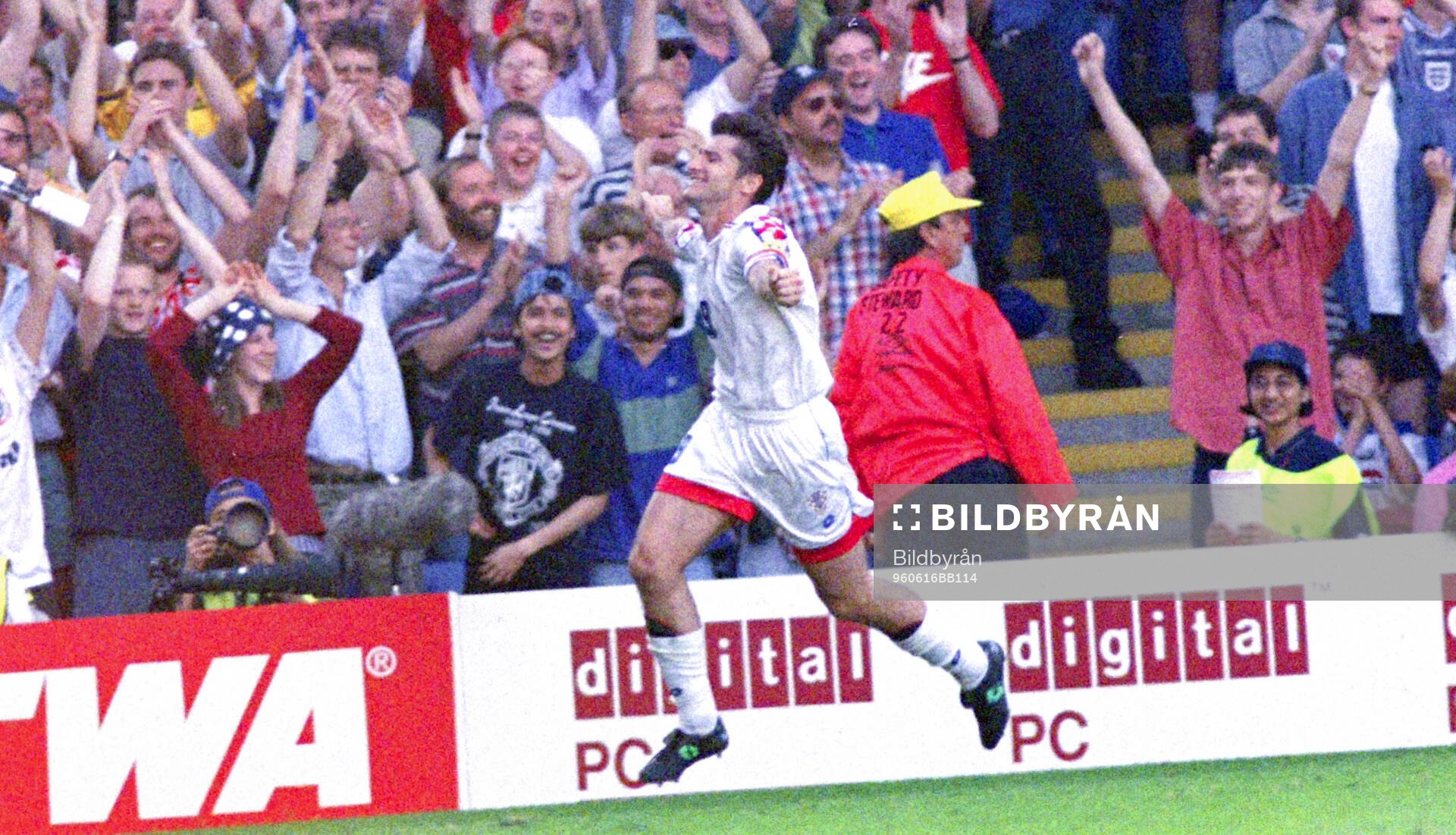 Football, Uefa EURO 1996 (England), Group D, Croatia -