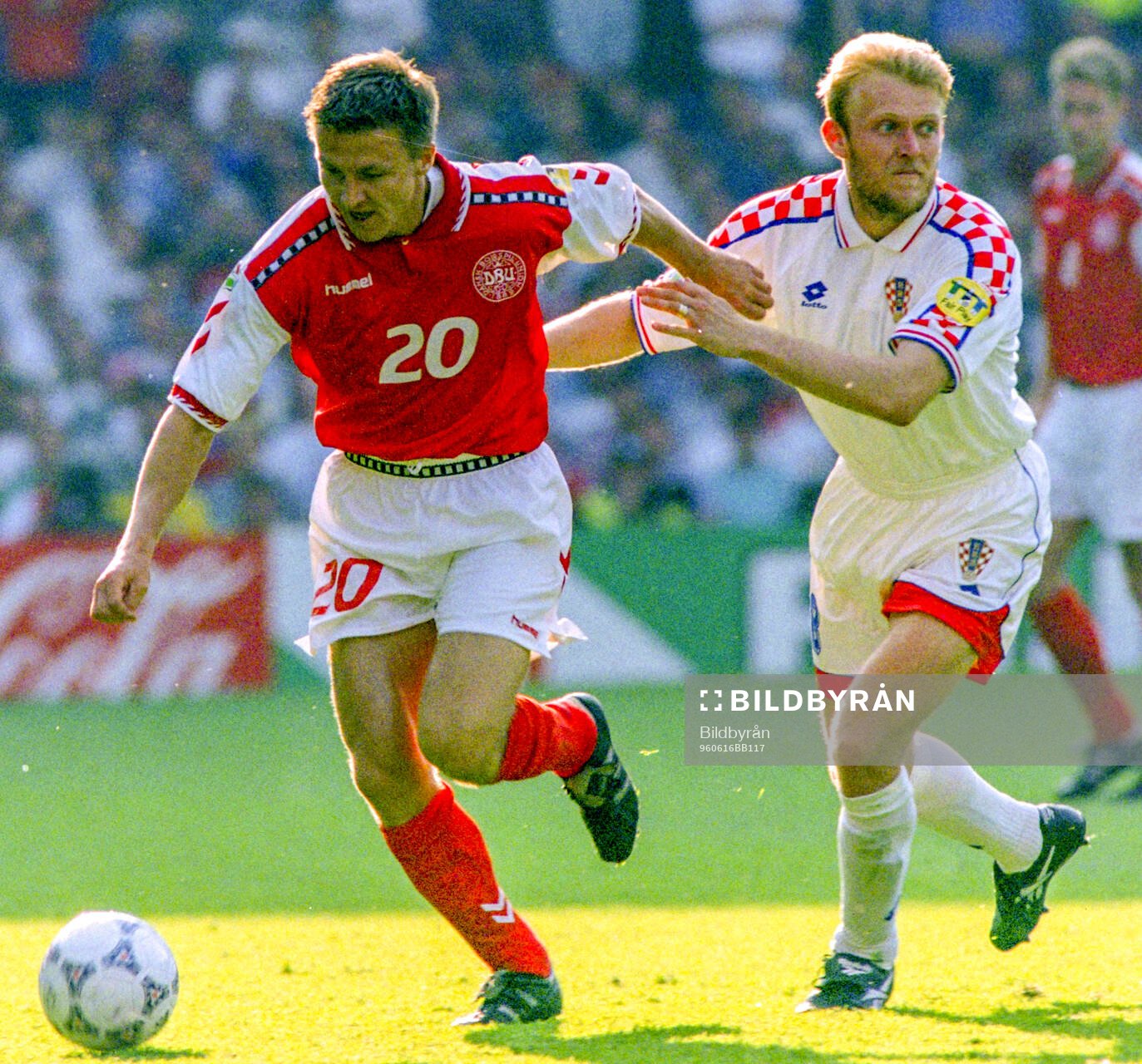 Football, Uefa EURO 1996 (England), Group D, Croatia -