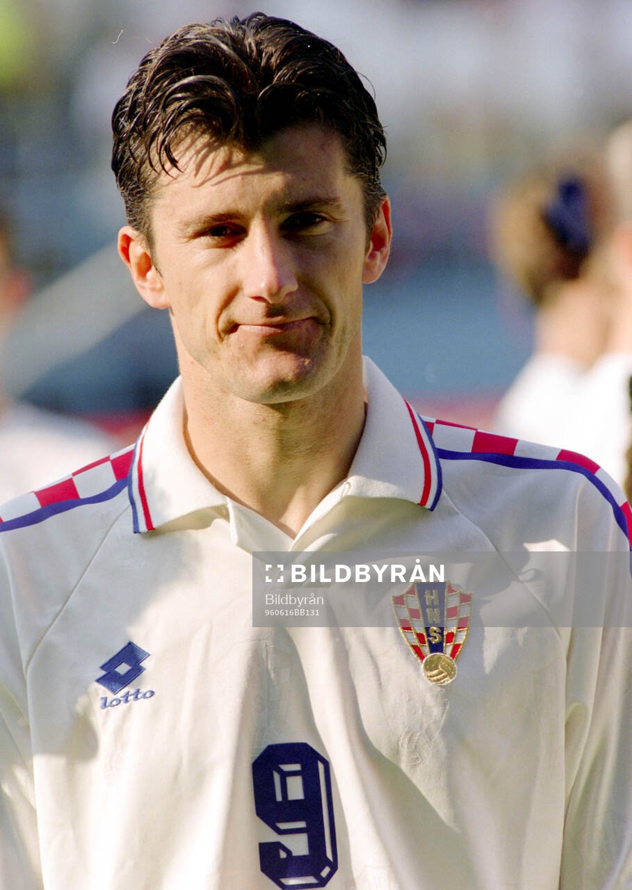 Football, Uefa EURO 1996 (England), Group D, Croatia -