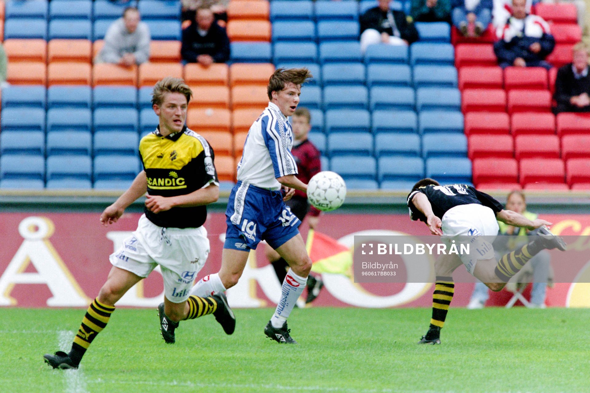 Patrick Englund, AIK och Robert Steiner, Norrköping