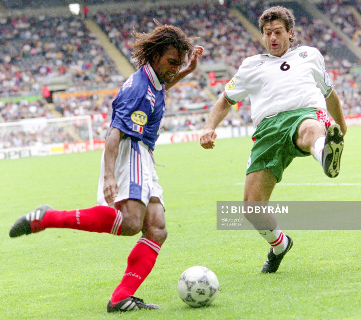 Football, Uefa EURO 1996 (England), Group B, France -
