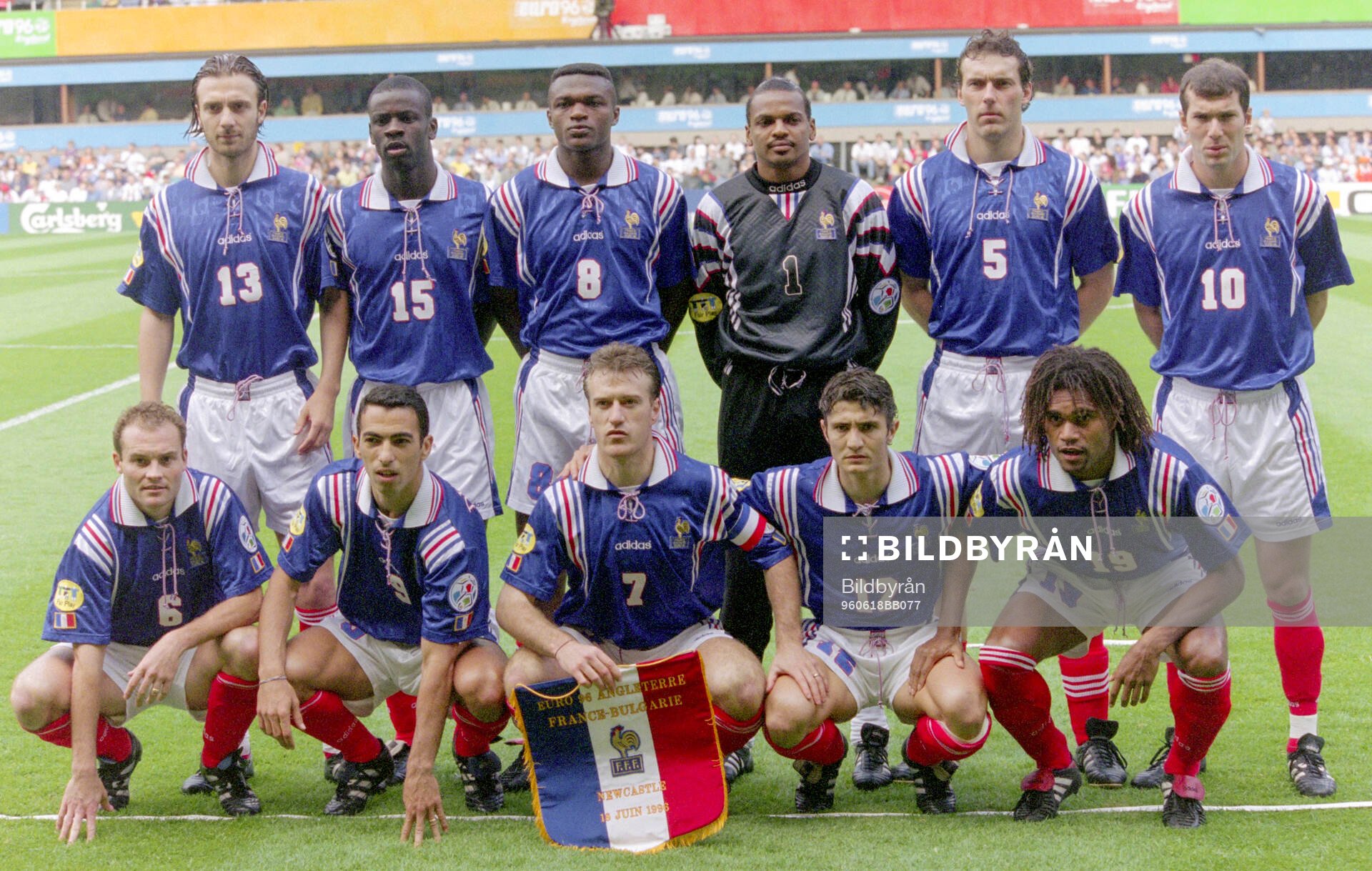 Football, Uefa EURO 1996 (England), Group B, France -
