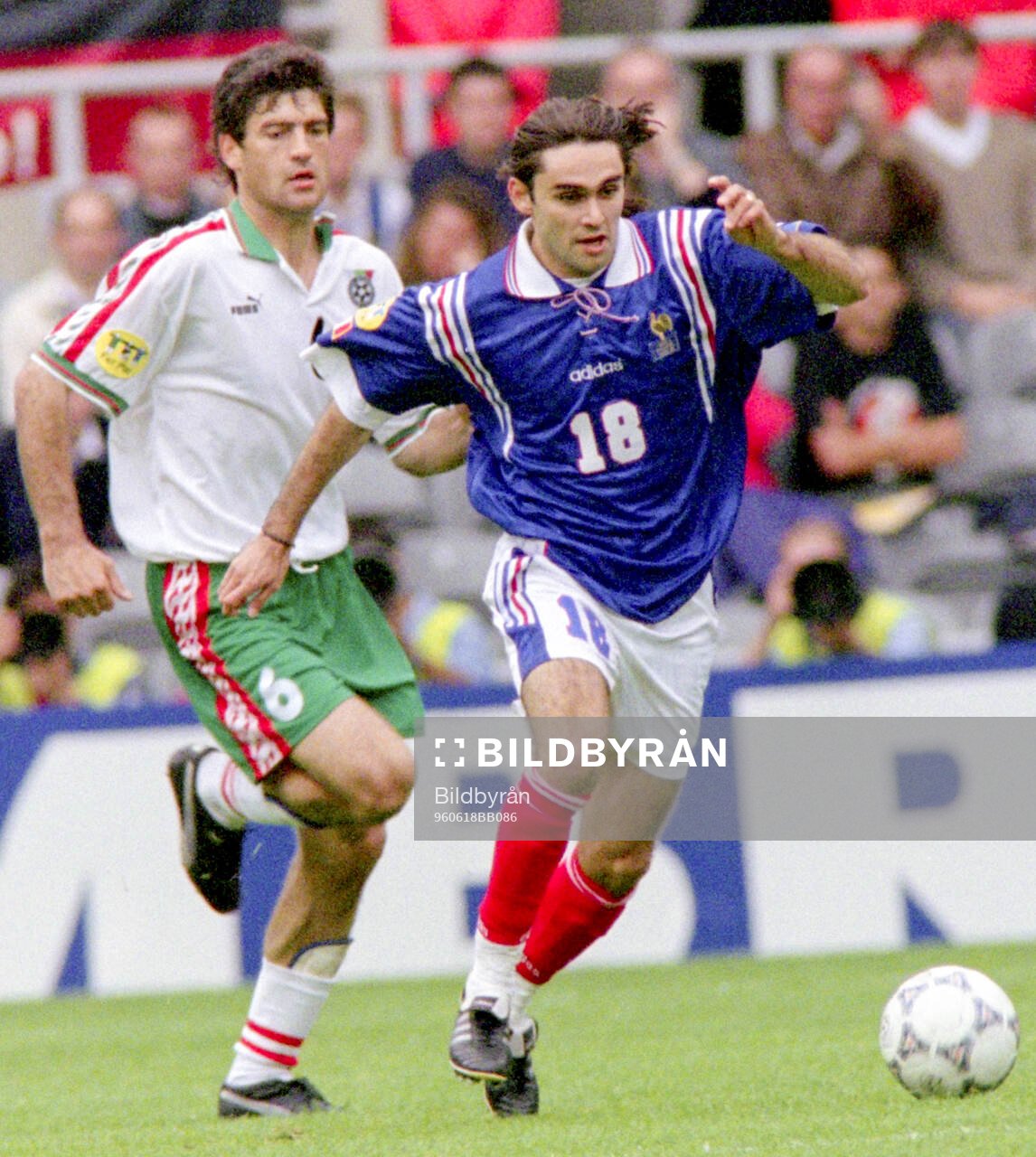 Football, Uefa EURO 1996 (England), Group B, France -