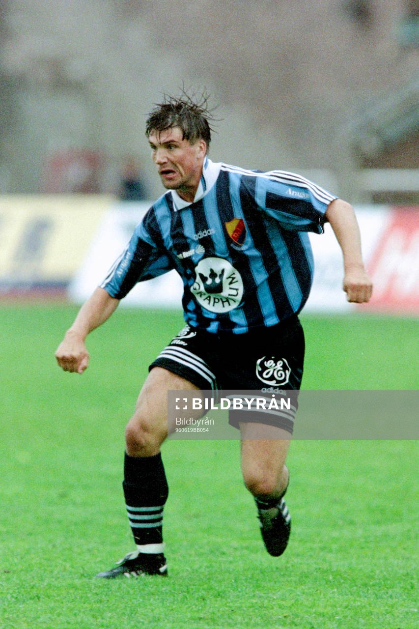 Fotboll, Allsvenskan, Djurgården - Örebro, 2-1: Bo Andersson, Djurgården.