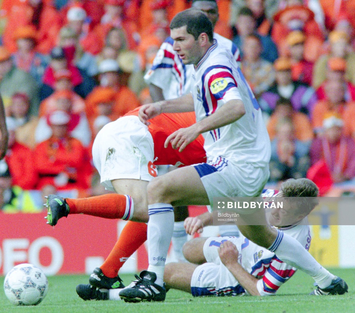 Football, Uefa EURO 1996 (England), Quarterfinal, France -