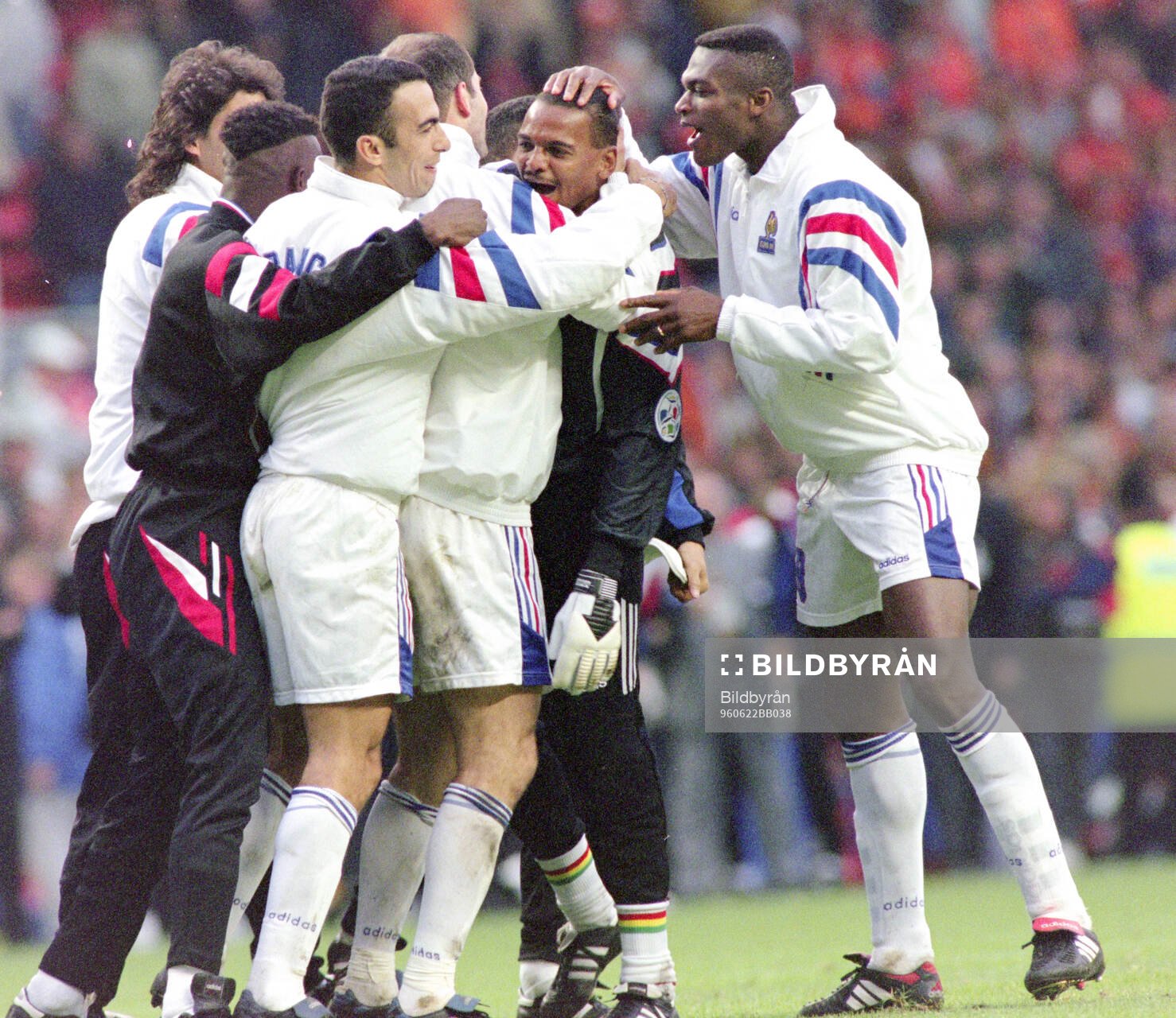 Football, Uefa EURO 1996 (England), Quarterfinal, France -