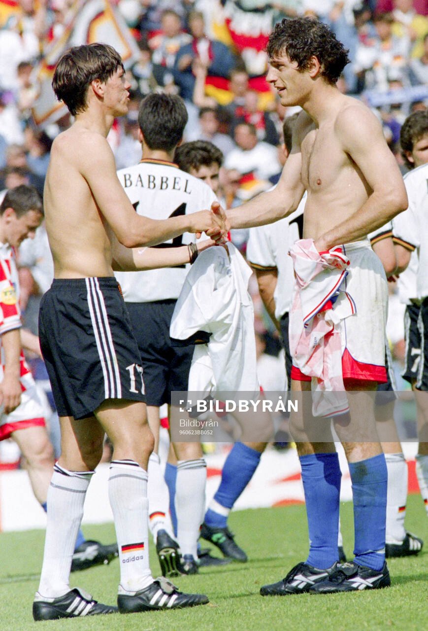 Football, Uefa EURO 1996 (England), Quarterfinal, Germany -