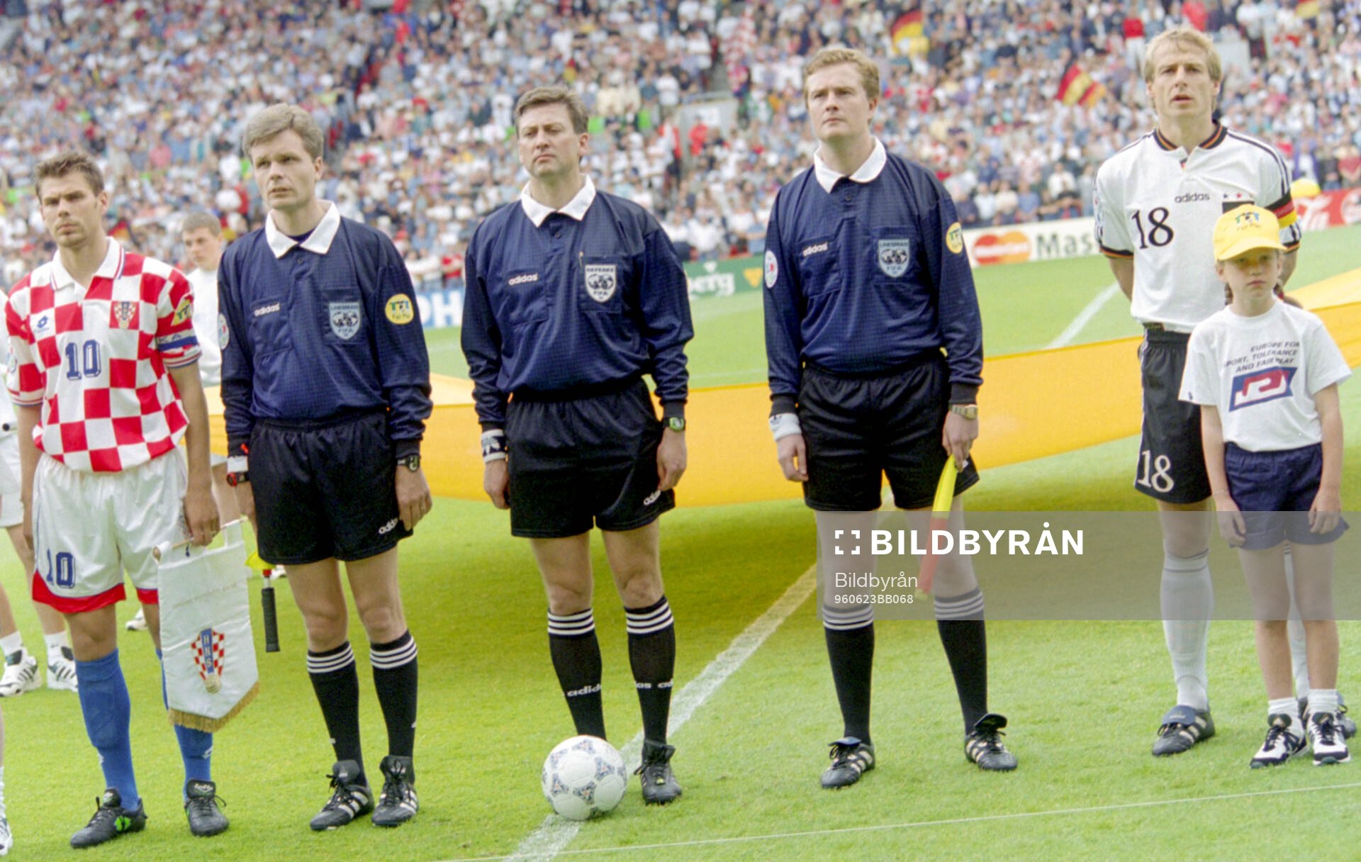 Football, Uefa EURO 1996 (England), Quarterfinal, Germany -