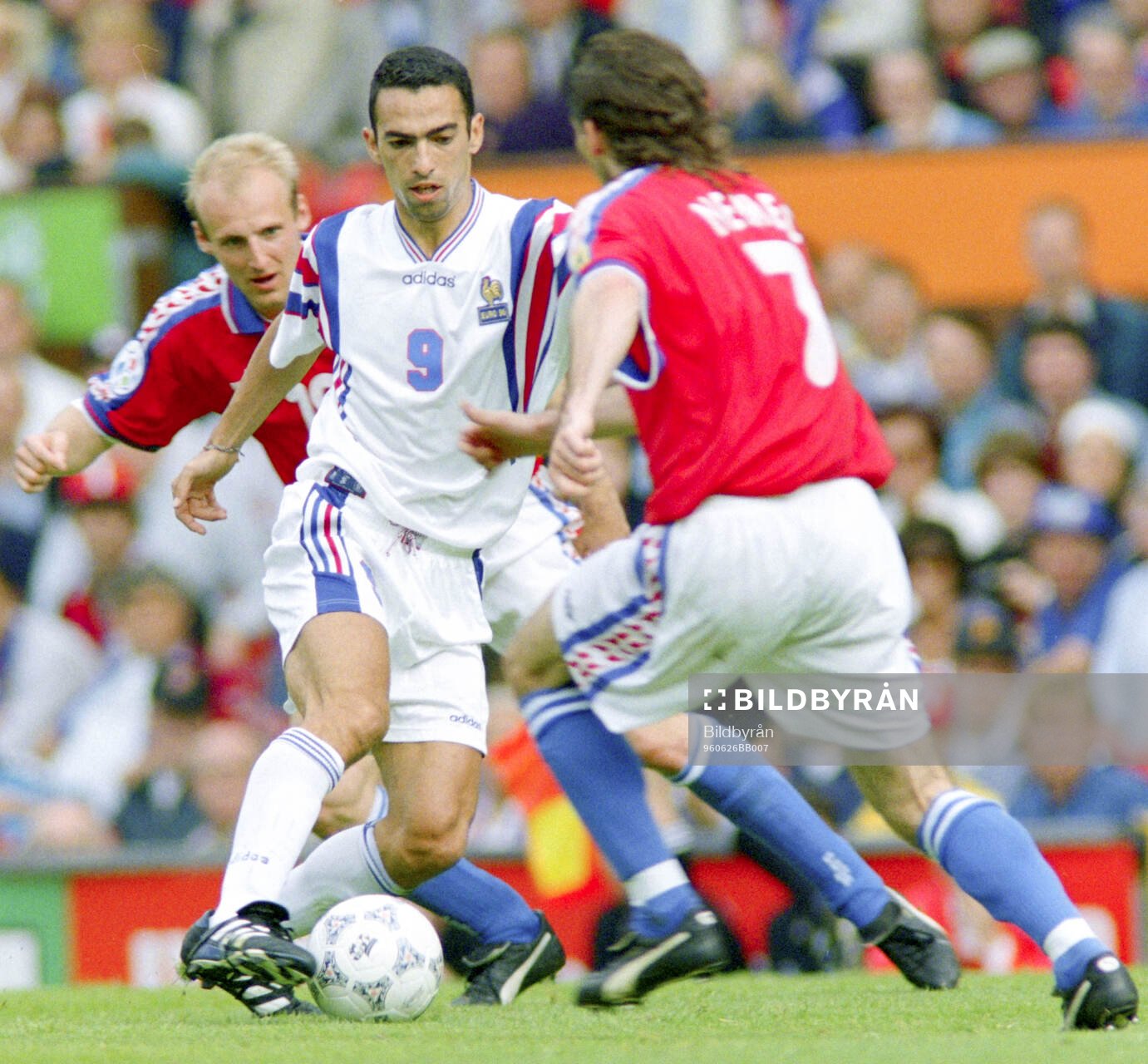 Football, Uefa EURO 1996 (England), Semifinal, France -