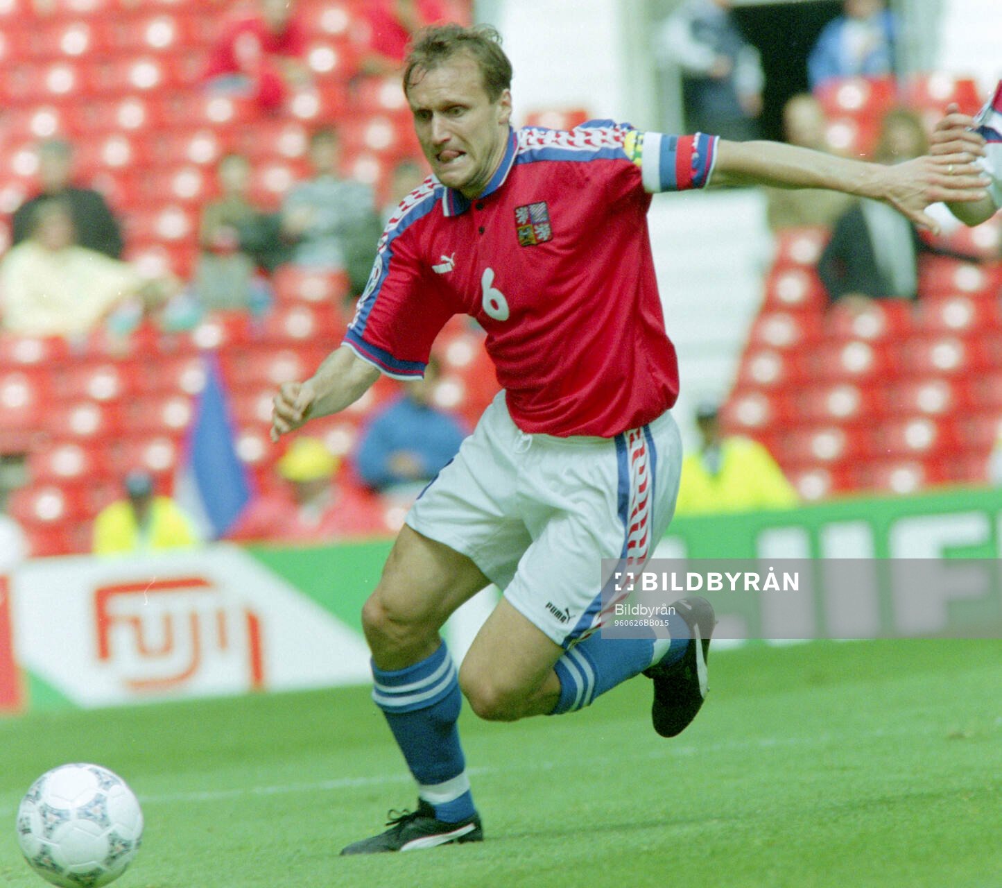 Football, Uefa EURO 1996 (England), Semifinal, France -