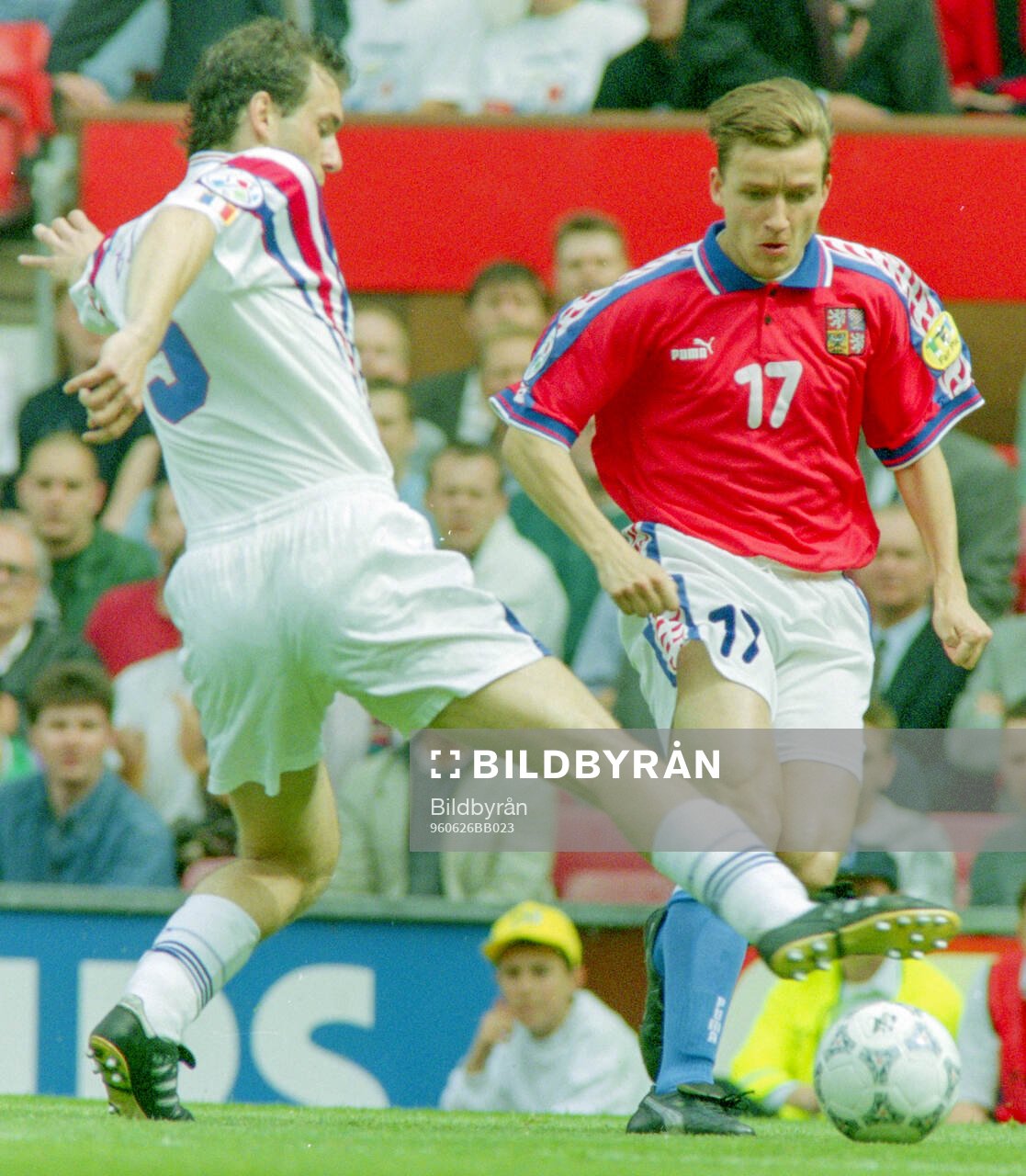 Football, Uefa EURO 1996 (England), Semifinal, France -