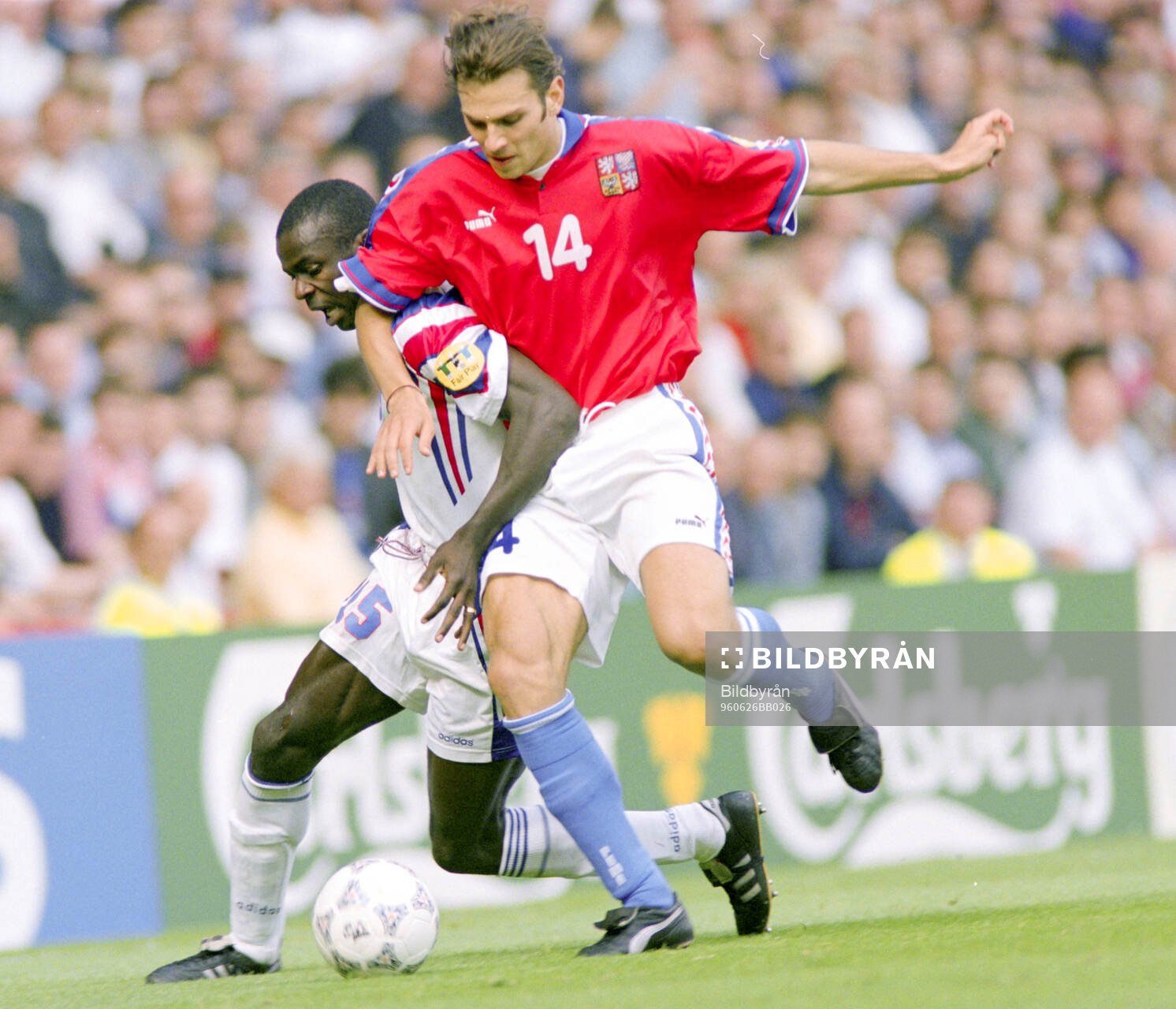 Football, Uefa EURO 1996 (England), Semifinal, France -