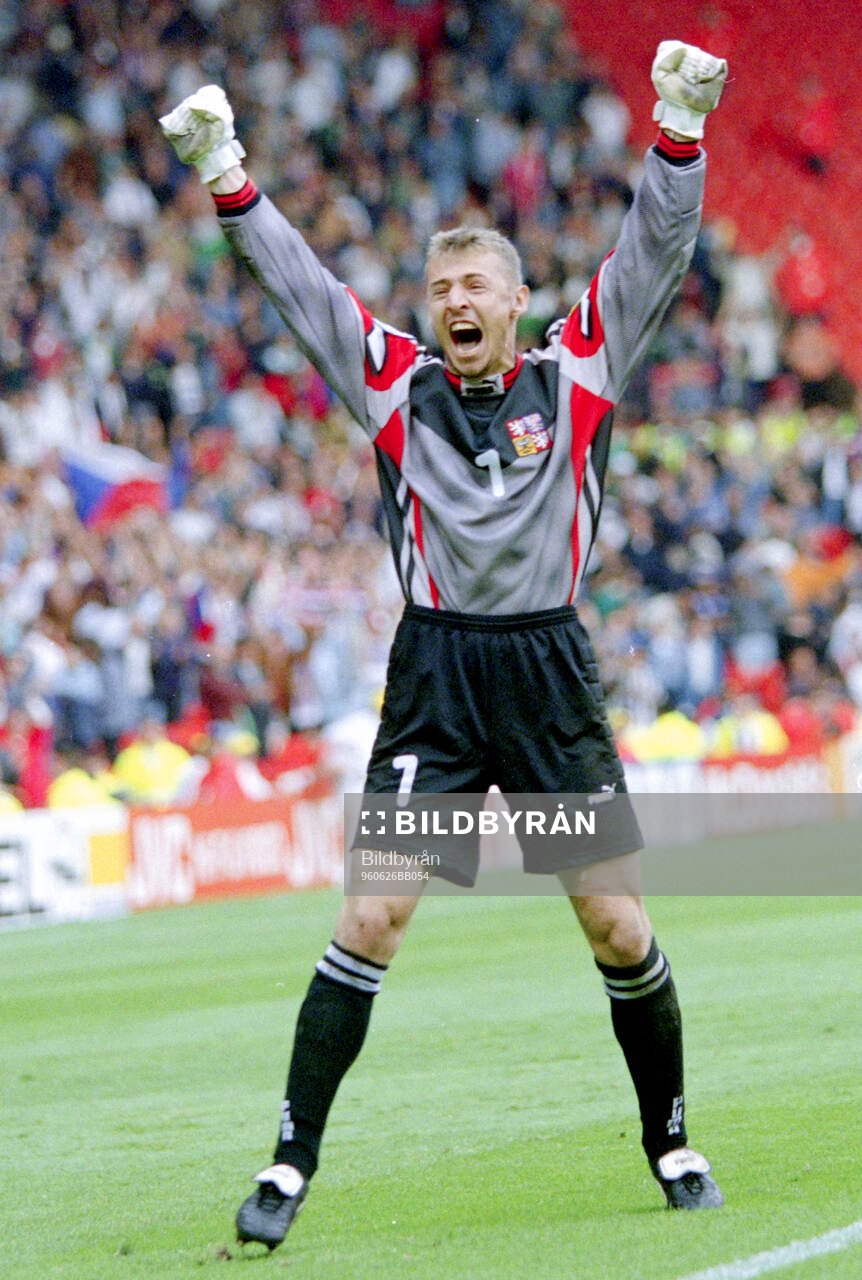 Football, Uefa EURO 1996 (England), Semifinal, France -