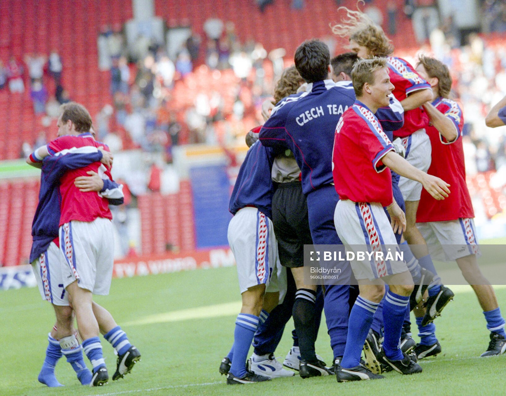 Football, Uefa EURO 1996 (England), Semifinal, France -
