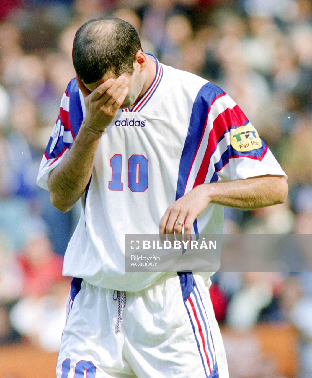 Football, Uefa EURO 1996 (England), Semifinal, France -