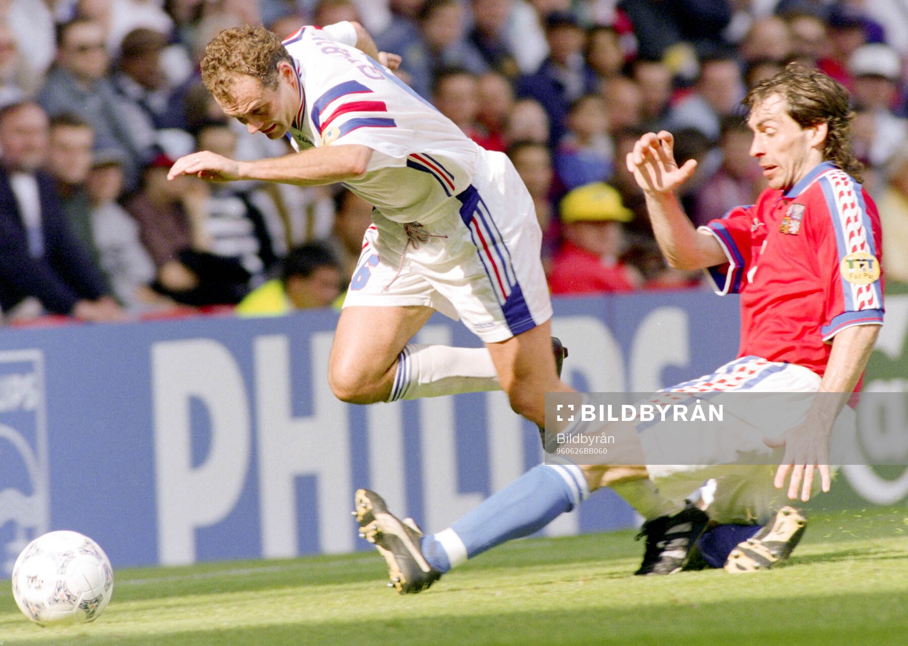 Football, Uefa EURO 1996 (England), Semifinal, France -