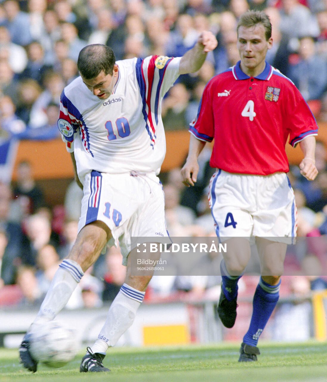 Football, Uefa EURO 1996 (England), Semifinal, France -