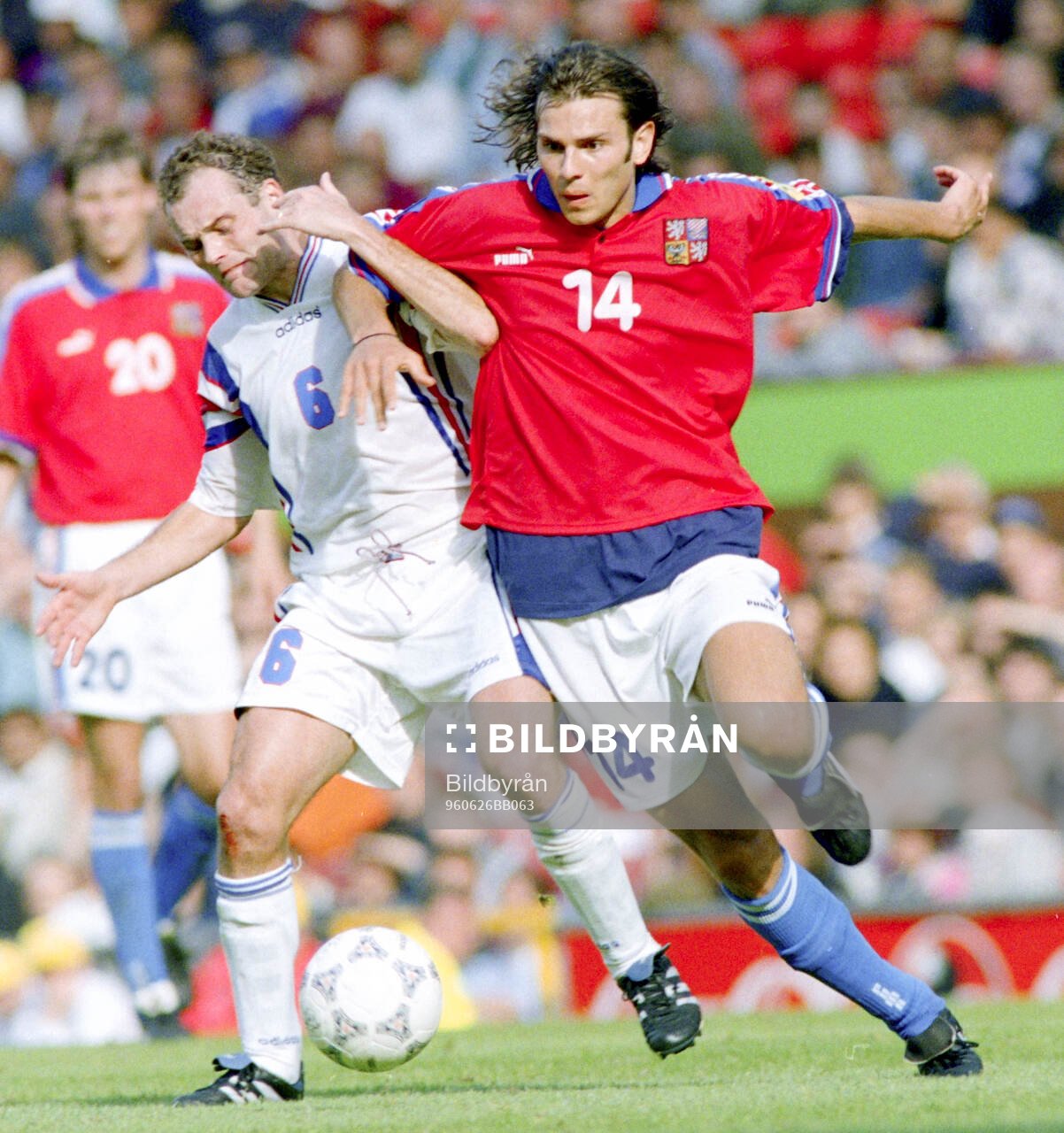 Football, Uefa EURO 1996 (England), Semifinal, France -