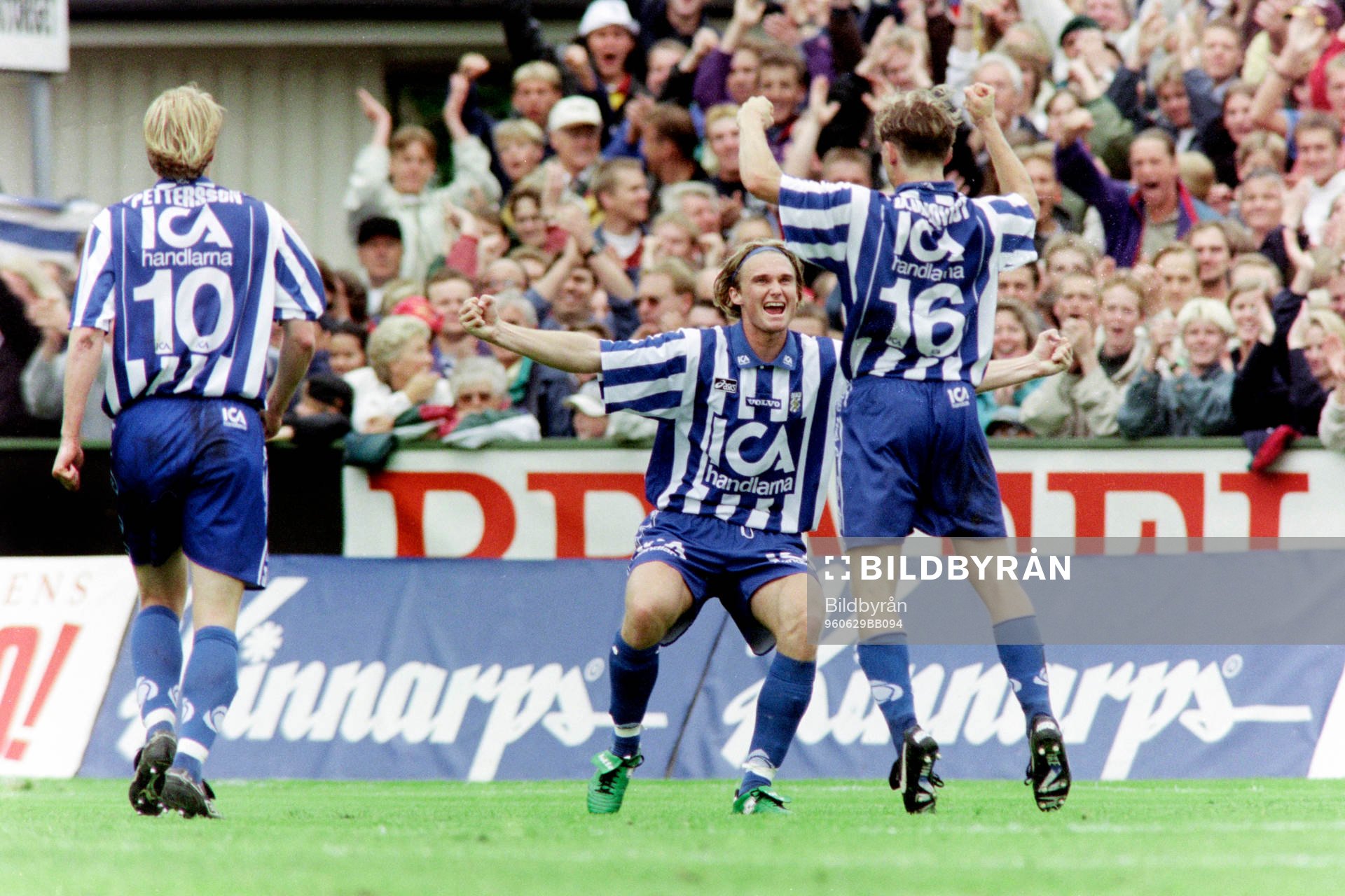 Andreas Andersson och Jesper Blomqvist, Göteborg jublar