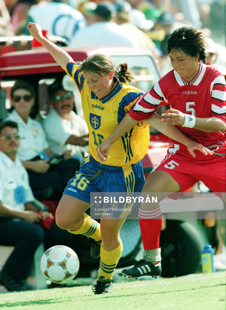 Hanna Ljungberg, Sverige och Huilin Xie, Kina