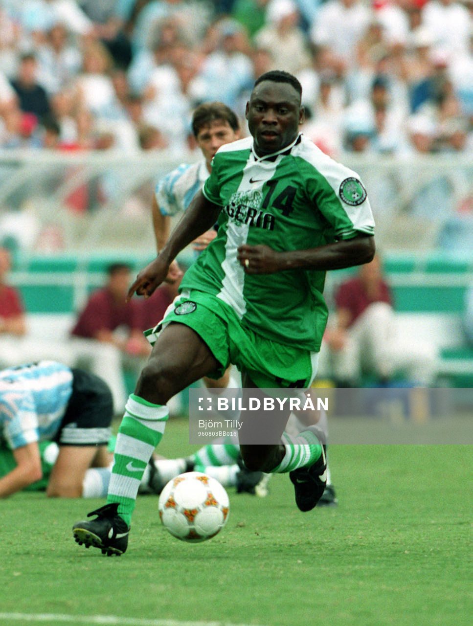OS i Atlanta, Fotboll: Daniel Amokachi, Nigeria