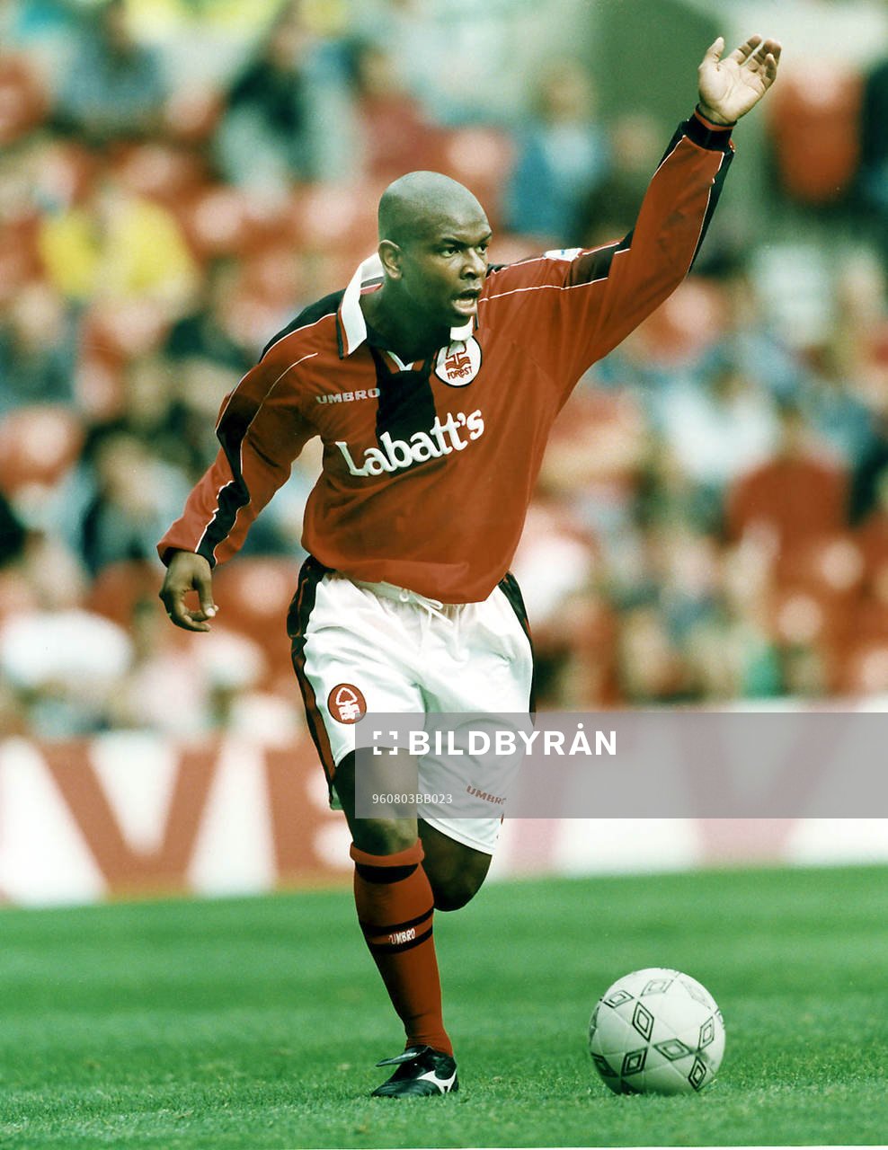 1996-08-03 Des Lyttle, Nottingham Forest F.C
