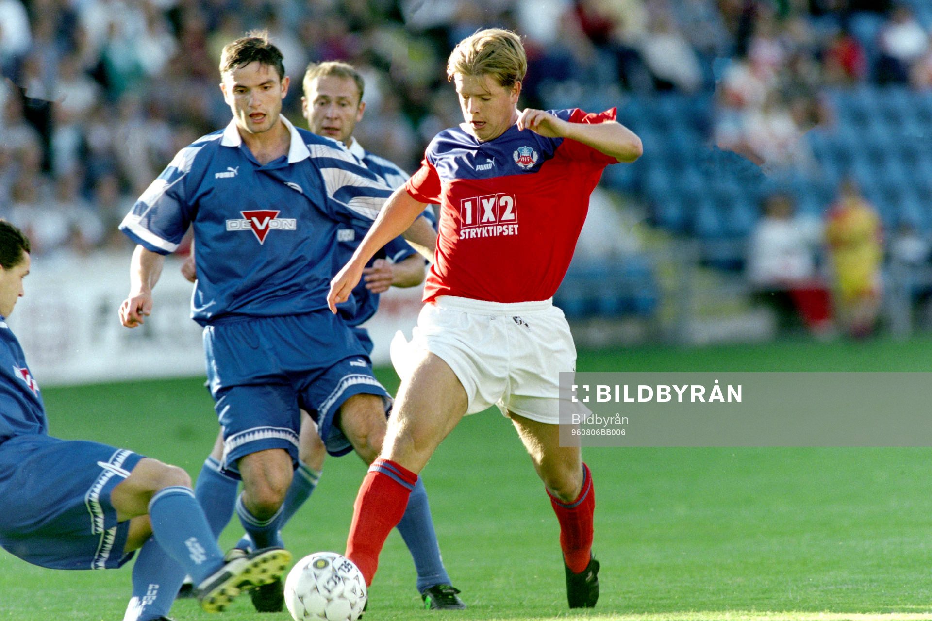 Fotboll, Uefacupen, kval, Helsingborg - Dynamo 93 Minsk,