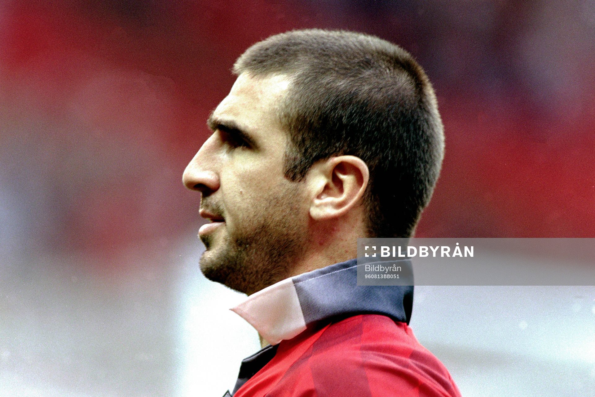 Fotboll, Träningsmatch, Manchester United - Inter, 0-1: Eric Cantona, Manchester United.