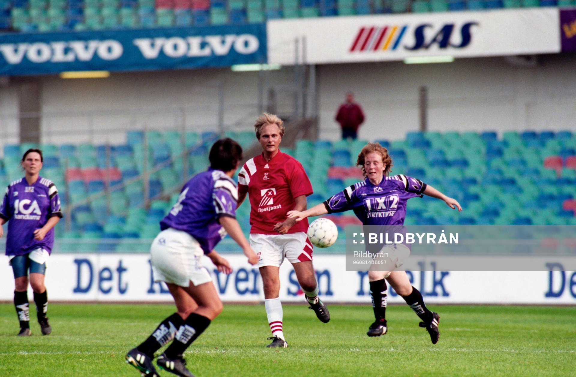 Fotboll, Sverige - Danmark, 0-1, förmatch, Tipstjänst -