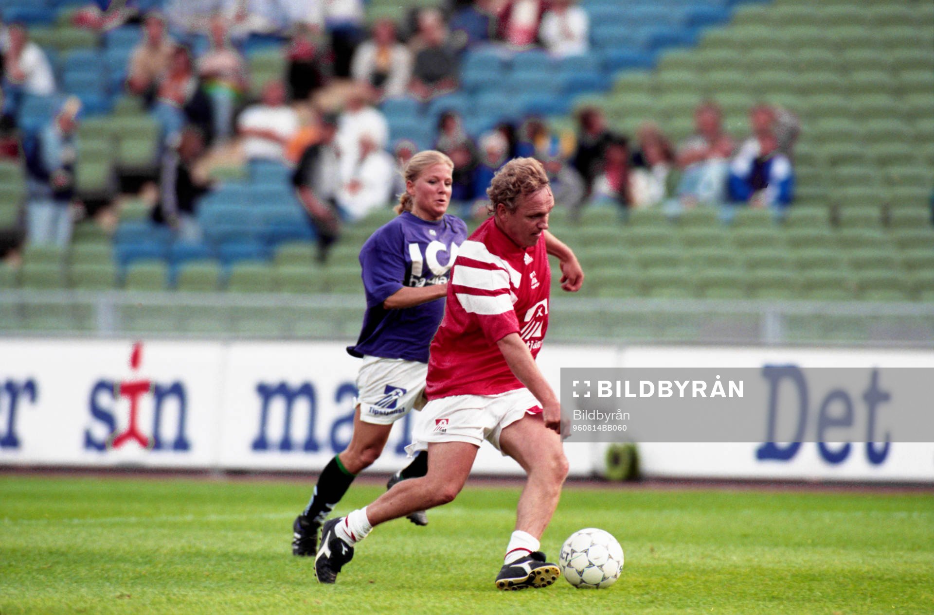 Fotboll, Sverige - Danmark, 0-1, förmatch, Tipstjänst -