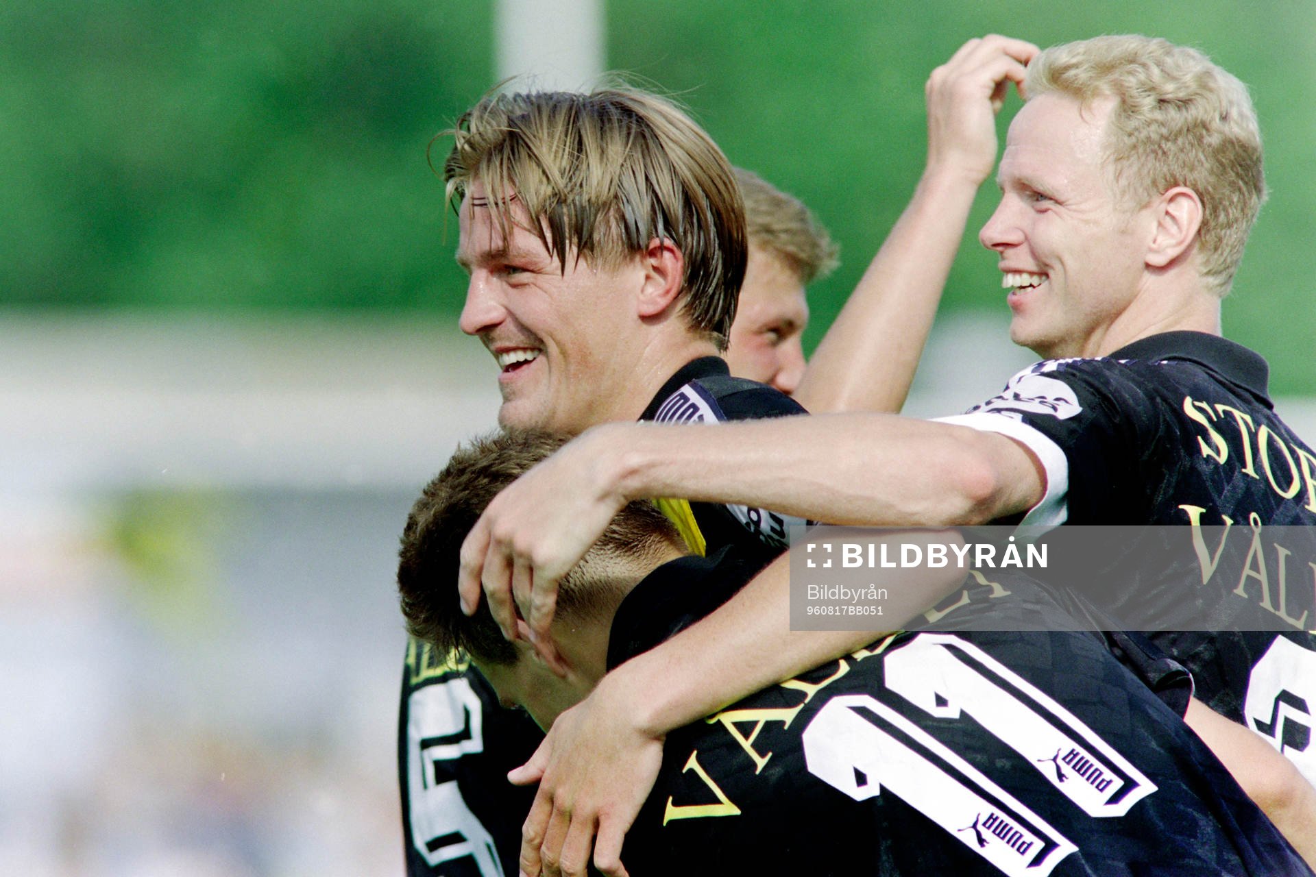 Patrick Englund, Gary Sundgren och Pär Millqvist, AIK