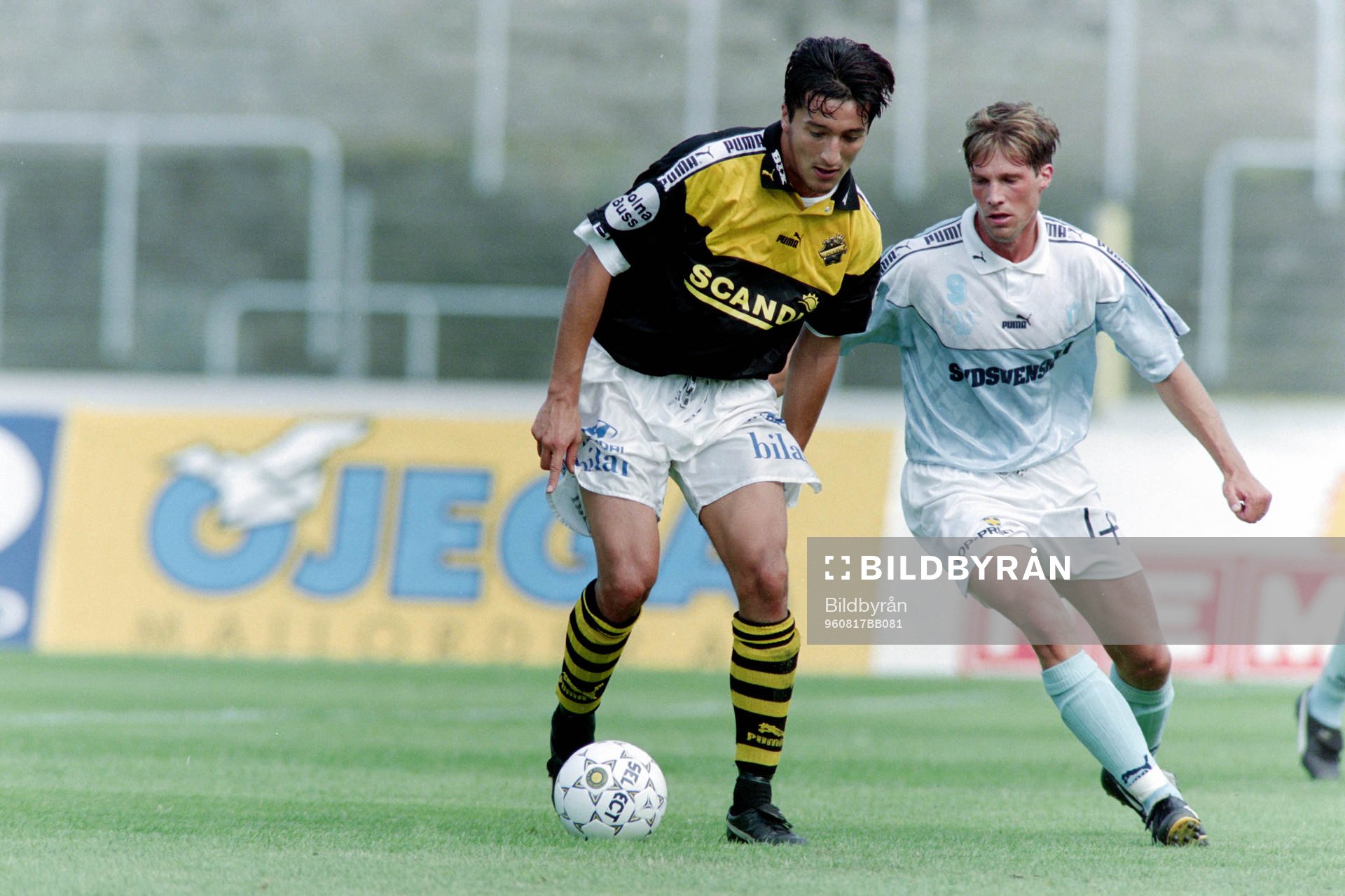 Cesar Pacha, AIK och Jens Fjellström, Malmö