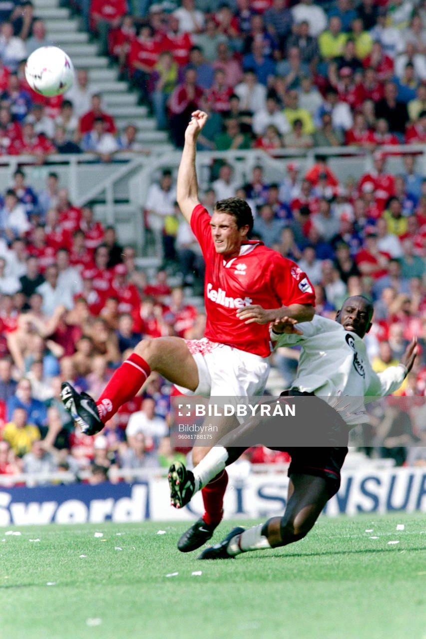 Fotboll, Premiership, Middlesbrough - Liverpool, 3-3