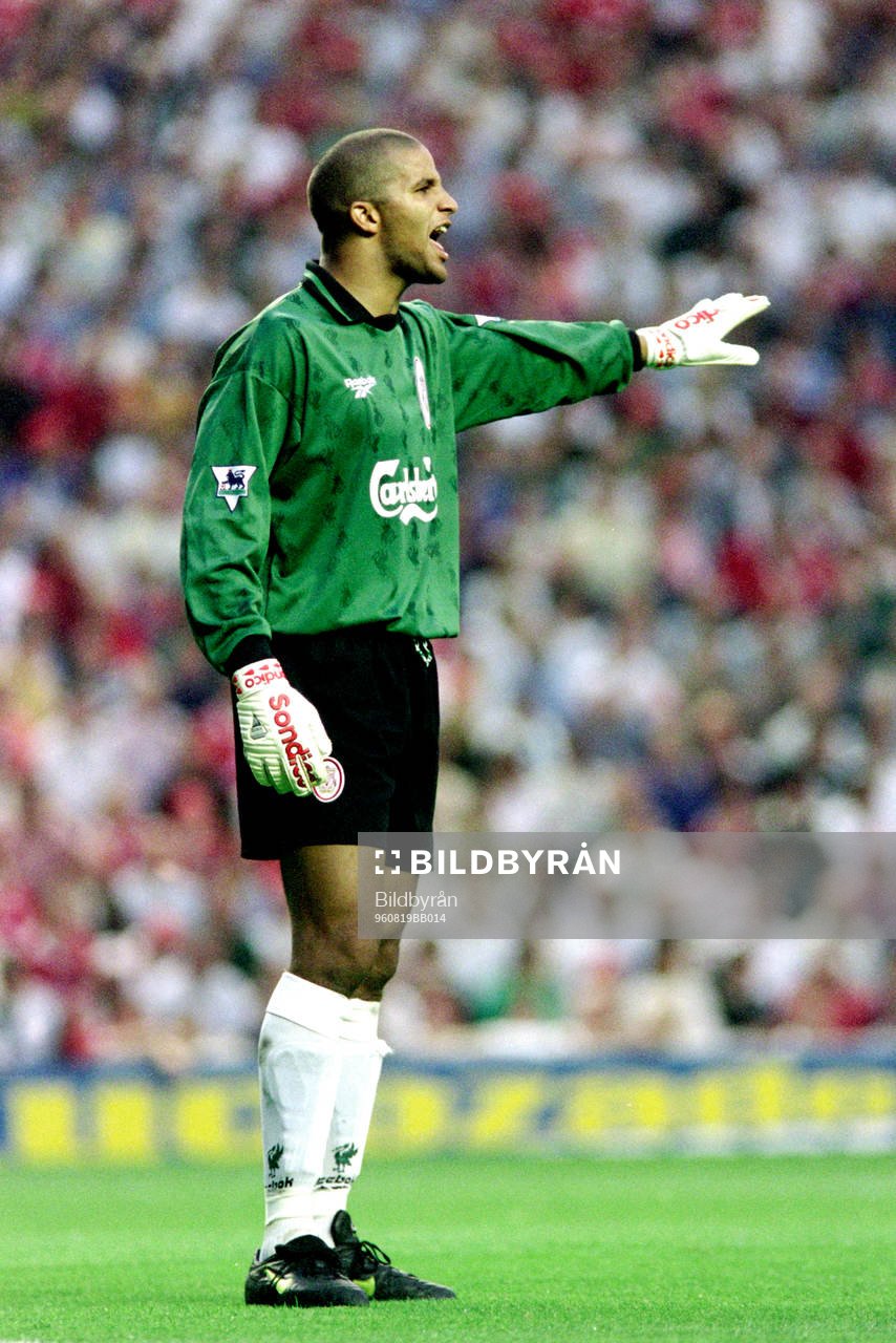 David James, målvakt i Liverpool