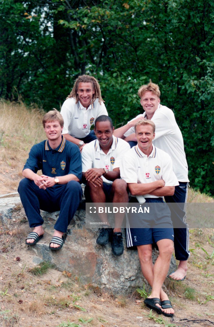 Henrik Larsson, Kennet Andersson, Stefan Schwarz, Martin